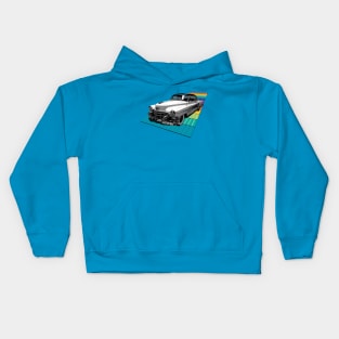 Vintage Power Car Kids Hoodie